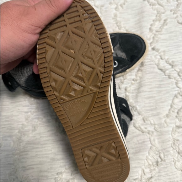 Converse Women’s High Top Elise Faux Fur Sneakers - Picture 3 of 6